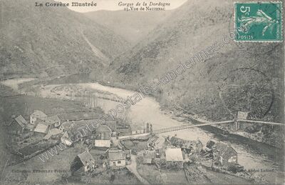 Carte postale ancienne Nauzenac — Sérandon (Corrèze)