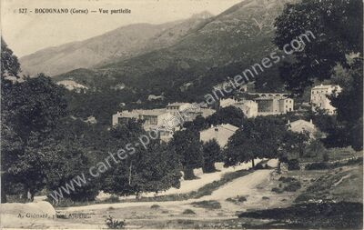 Carte postale ancienne Vue partielle — Bocognano (Corse-du-Sud)