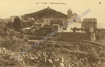 Carte postale ancienne Corse. - Cargèse (Paisolo) — Cargèse (Corse-du-Sud)