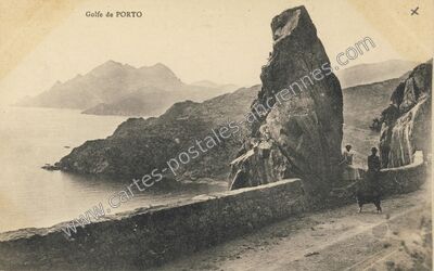 Carte postale ancienne Golfe de Porto — Golfe de Porto (Corse-du-Sud)