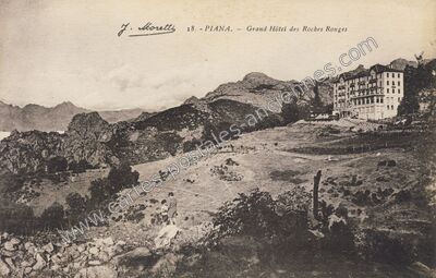 Carte postale ancienne Piana — Calanches de Piana (Corse-du-Sud)