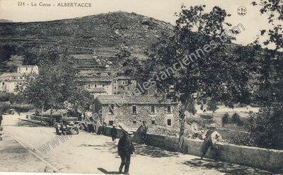 Carte postale ancienne La Corse — Albertacce (Haute-Corse)
