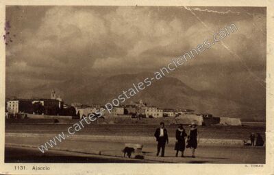 Carte postale ancienne Ajaccio — Ajaccio (Corse-du-Sud)