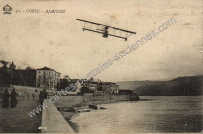 Carte postale ancienne Corse — Ajaccio (Corse-du-Sud)