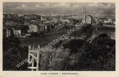 Carte postale ancienne Corse — Propriano — Propriano (Corse-du-Sud)