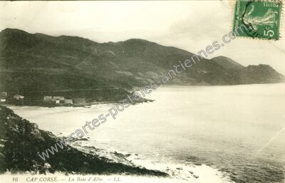 Carte postale ancienne Baie d'Albo — Ogliastro (Haute-Corse)