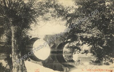 Carte postale ancienne Les Laumes — Non Localisée (Côte-d'Or)