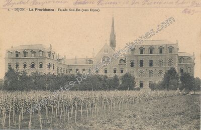Carte postale ancienne La Providence - Façade Sud-Est — Dijon (Côte-d'Or)
