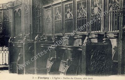 Carte postale ancienne Flavigny — Flavigny-sur-Ozerain (Côte-d'Or)