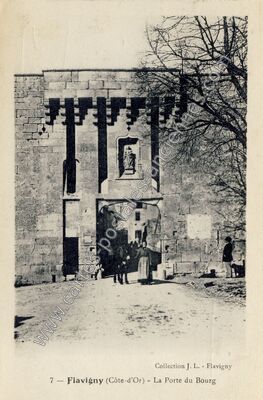 Carte postale ancienne Flavigny — Flavigny-sur-Ozerain (Côte-d'Or)