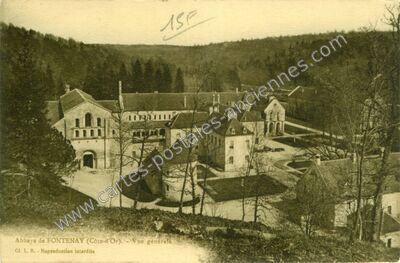 Carte postale ancienne Fontenay — Marmagne (Côte-d'Or)