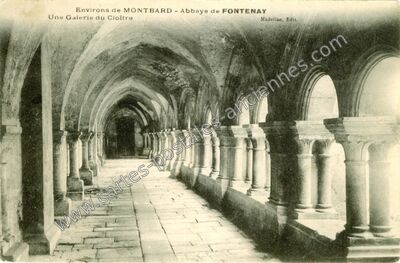 Carte postale ancienne Fontenay — Marmagne (Côte-d'Or)