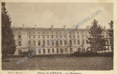 Carte postale ancienne Abbaye de Citeaux — Saint-Nicolas-lès-Cîteaux (Côte-d'Or)