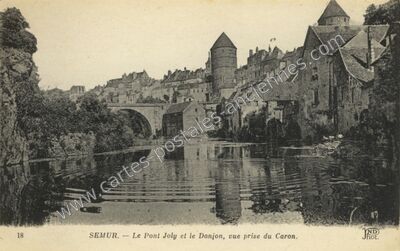 Carte postale ancienne Semur — Semur-en-Auxois (Côte-d'Or)