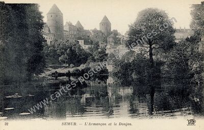 Carte postale ancienne Semur — Semur-en-Auxois (Côte-d'Or)