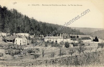 Carte postale ancienne Val des Choues — Villiers-le-Duc (Côte-d'Or)