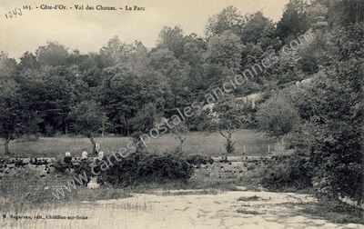 Carte postale ancienne Val des Choues — Villiers-le-Duc (Côte-d'Or)