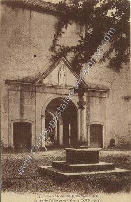Carte postale ancienne Val des Choux — Villiers-le-Duc (Côte-d'Or)