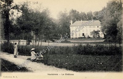 Carte postale ancienne Voulaines — Voulaines-les-Templiers (Côte-d'Or)