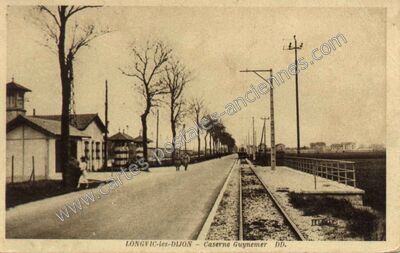 Carte postale ancienne Longvic les Dijon — Longvic (Côte-d'Or)