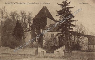 Carte postale ancienne Santenay les Bains — Santenay (Côte-d'Or)