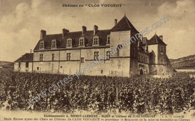 Carte postale ancienne Clos Vougeot — Vougeot (Côte-d'Or)