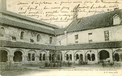 Carte postale ancienne Fontenay — Marmagne (Côte-d'Or)