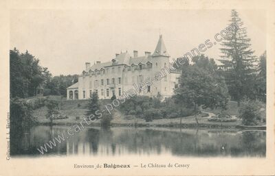 Carte postale ancienne Chateau de Cessey — Jours-lès-Baigneux (Côte-d'Or)
