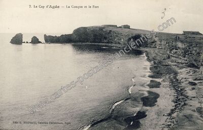 Carte postale ancienne Cap d'Agde — Agde (Hérault)