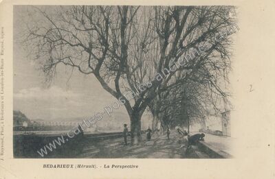Carte postale ancienne La Perspective — Bédarieux (Hérault)