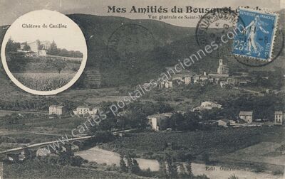 Carte postale ancienne Le Bousquet-d'Orb