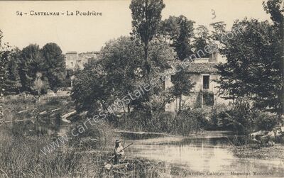 Carte postale ancienne Castelnau — Castelnau-le-Lez (Hérault)