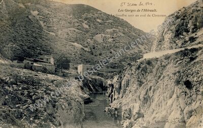 Carte postale ancienne Clamouse — Causse-de-la-Selle (Hérault)
