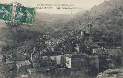 Carte postale ancienne Ferrals — Ferrals-les-Montagnes (Hérault)