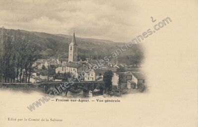 Carte postale ancienne Fraisse-sur-Agout