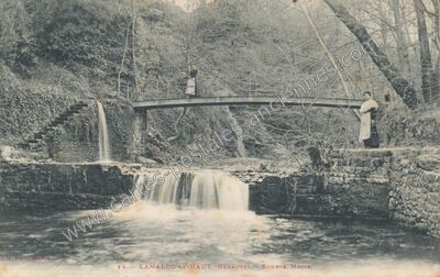 Carte postale ancienne Lamalou+le Haut — Lamalou-les-Bains (Hérault)