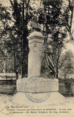 Carte postale ancienne Lunel 1912 — Lunel (Hérault)