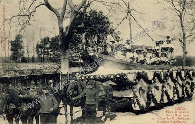 Carte postale ancienne Lunel1909 — Lunel (Hérault)