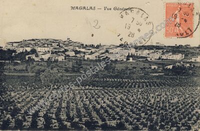 Carte postale ancienne Magalas