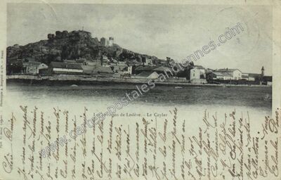 Carte postale ancienne Les environs de Lodève — Le Caylar (Hérault)