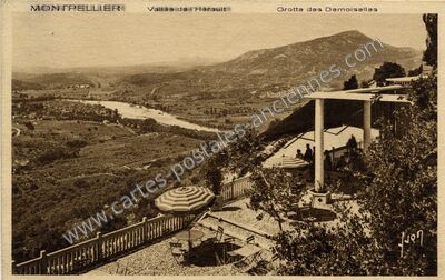 Carte postale ancienne Vallée de l'Hérault Grotte des Demoiselles — Montpellier (Hérault)