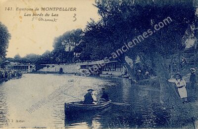 Carte postale ancienne St Clement — Montpellier (Hérault)