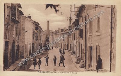 Carte postale ancienne Nissan-lez-Enserune