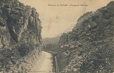 Carte postale ancienne L'Escalette — Pégairolles-de-l'Escalette (Hérault)