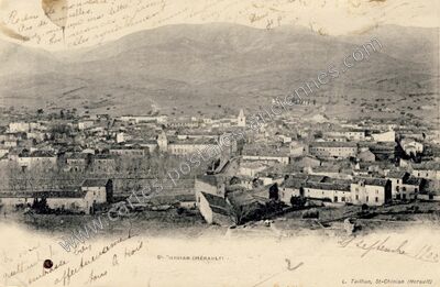 Carte postale ancienne Saint-Chinian