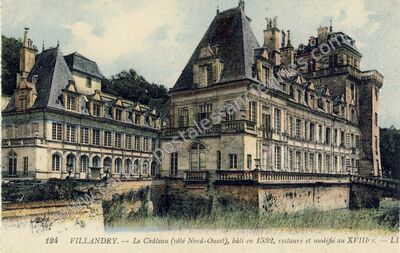 Carte postale ancienne Villandry ch — Villandry (Indre-et-Loire)
