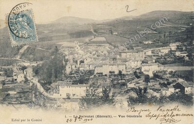 Carte postale ancienne La Salvetat — La Salvetat-sur-Agout (Hérault)