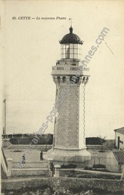 Carte postale ancienne Le nouveau Phare — Sète (Hérault)