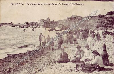 Carte postale ancienne Cette — Sète (Hérault)