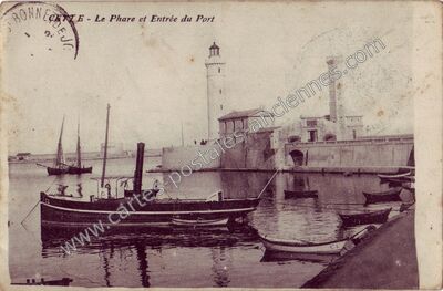 Carte postale ancienne Cette — Sète (Hérault)